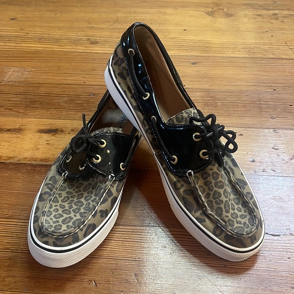 Leopard Sperry Top-Sider - Picture 1 of 3